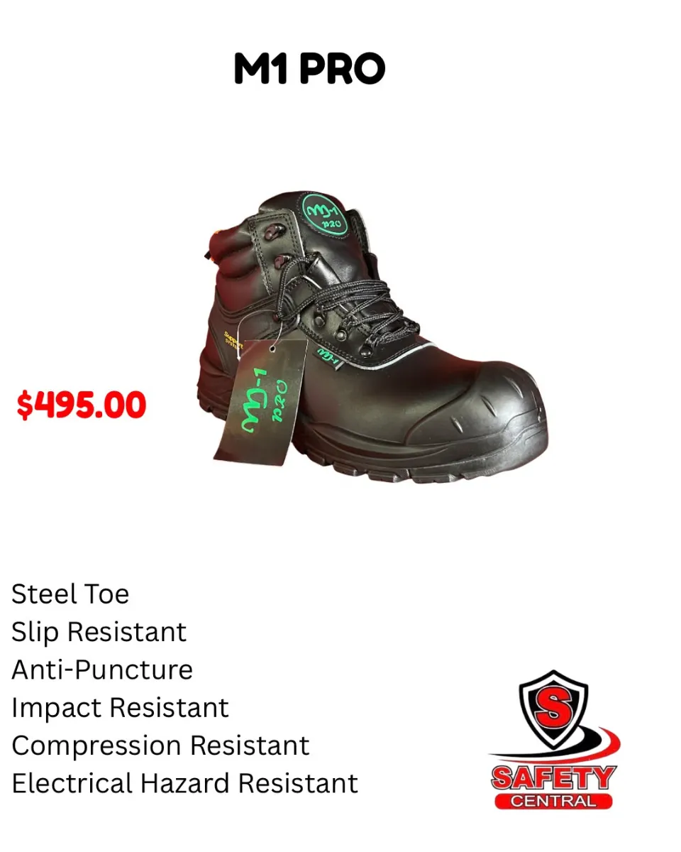 M1 Pro Steel Toe Safety Boot