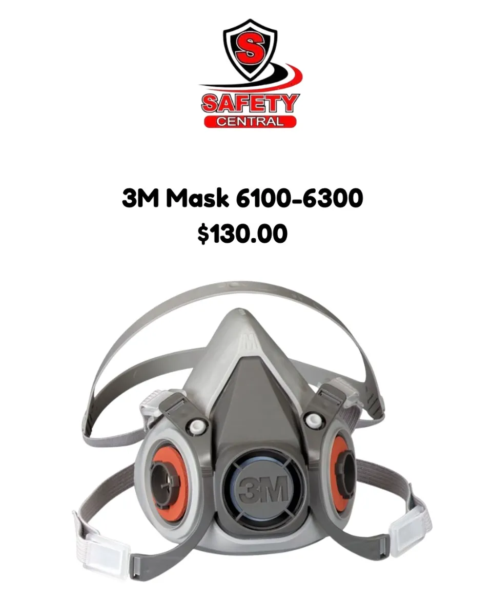 3M Half Facepiece Reusable Respirator 6000