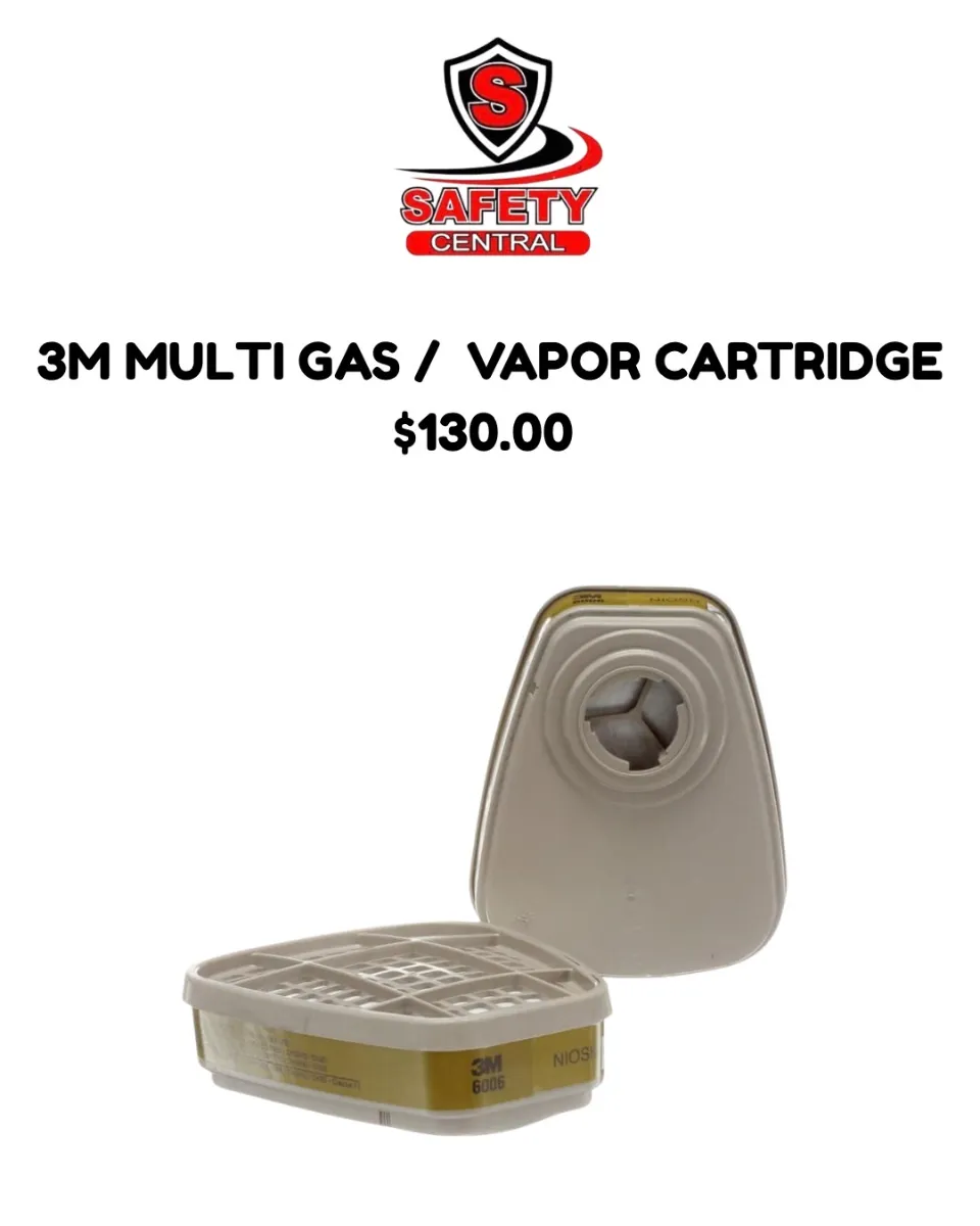 Multi-Gas and Organic Vapor Cartridge 6006