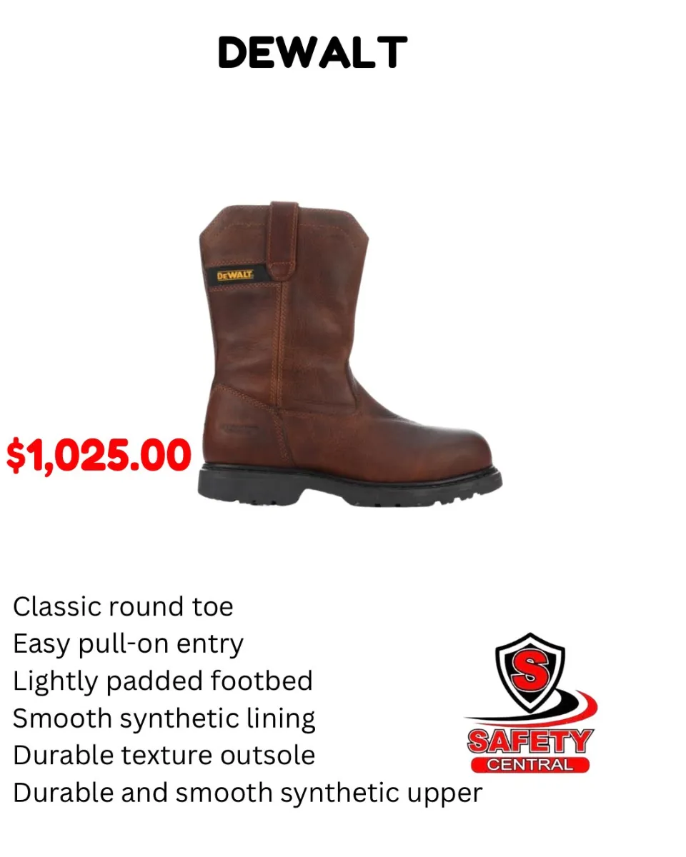 DeWALT Edgemont Wellington Steel Toe Work Boot